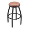 Holland Bar Stool Co 30" Swivel Bar Stool, Pewter Finish, Med Maple Seat 80230PWMedMpl - alternate 1